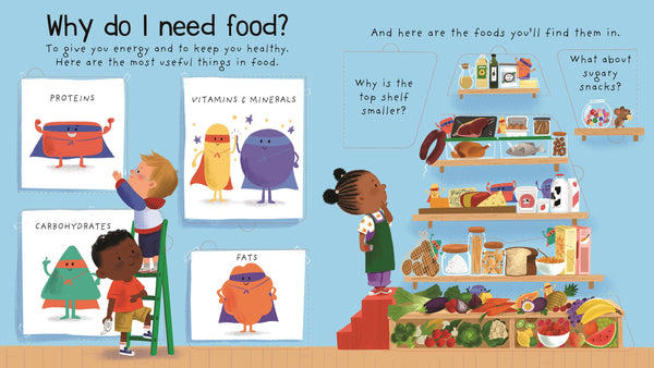 Usborne First Questions and Answers: Where does my Food go?