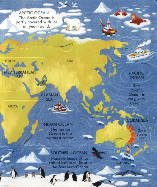 Usborne Look Inside Seas and Oceans