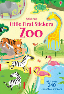 Usborne Little First Stickers Zoo