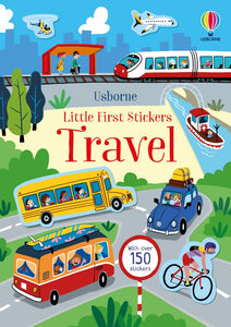 Usborne Little First Stickers Travel