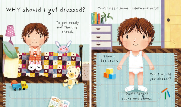 Usborne Very First Questions and Answers Why Should I Get Dressed?