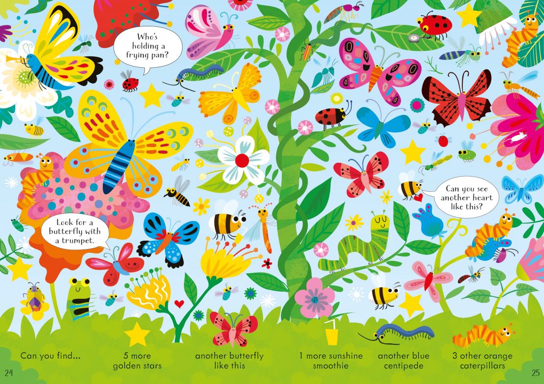 Usborne Look and Find Puzzles Bugs