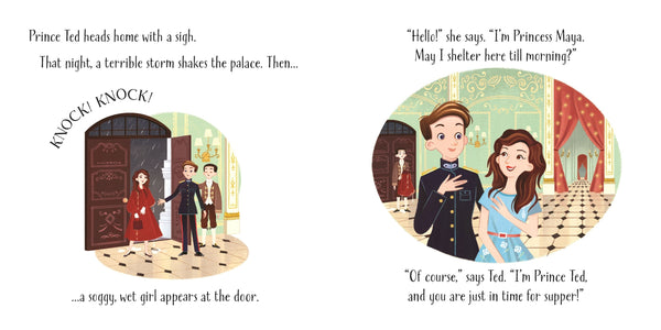 Usborne Little Board Books The Princess and the Pea