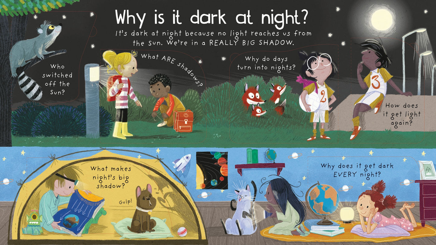 Usborne Lift-the-flap Very First Questions and Answers Why is it Dark at Night?