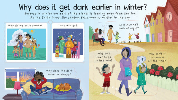 Usborne Lift-the-flap Very First Questions and Answers Why is it Dark at Night?