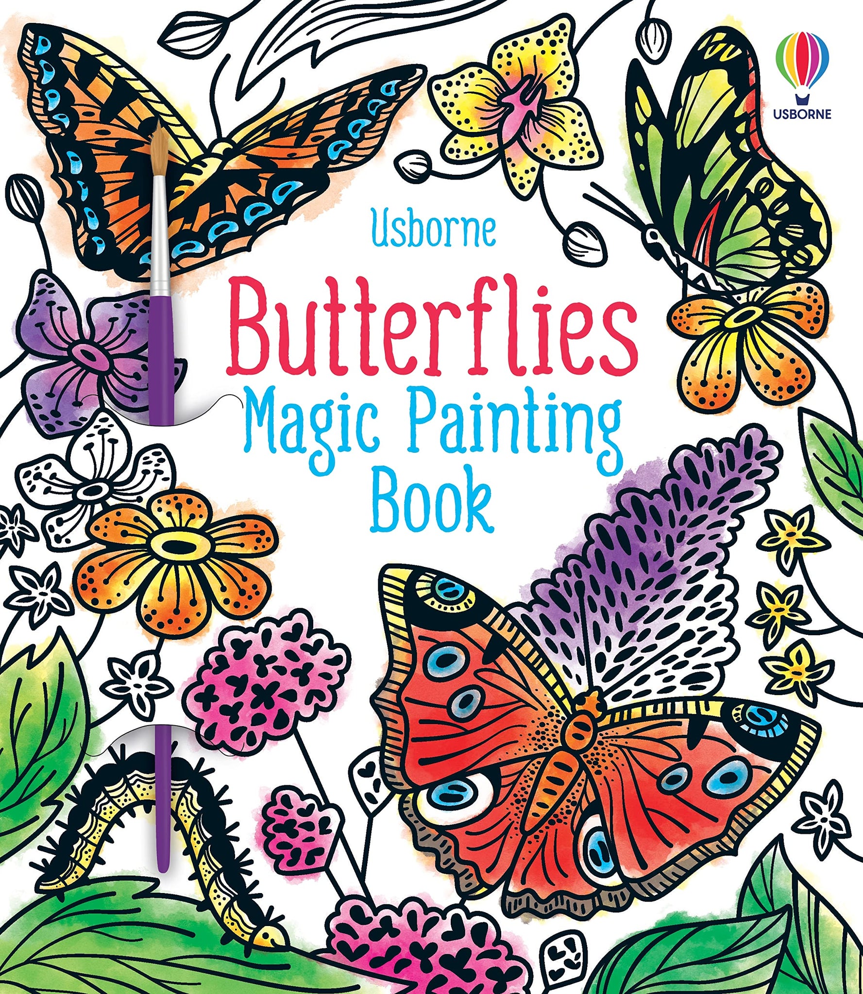 Usborne Butterflies Magic Painting Book