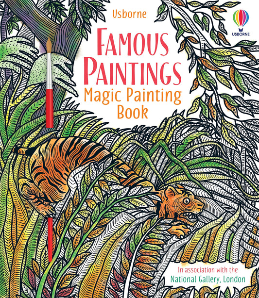 Usborne Famous Paintings Magic Painting Book