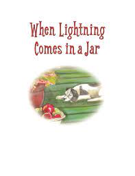 When Lightning Comes in a Jar