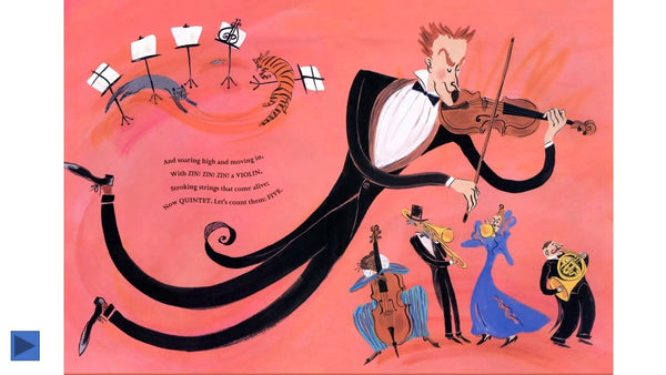Zin! Zin! Zin! A Violin - Caldecott Honor Book
